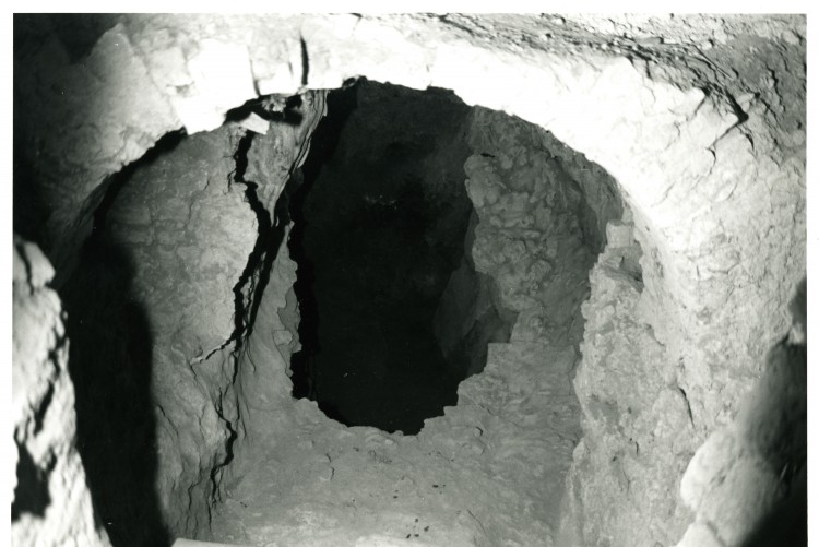 Horno 2 durante su excavación (Fotografía Manuel Sotomayor)